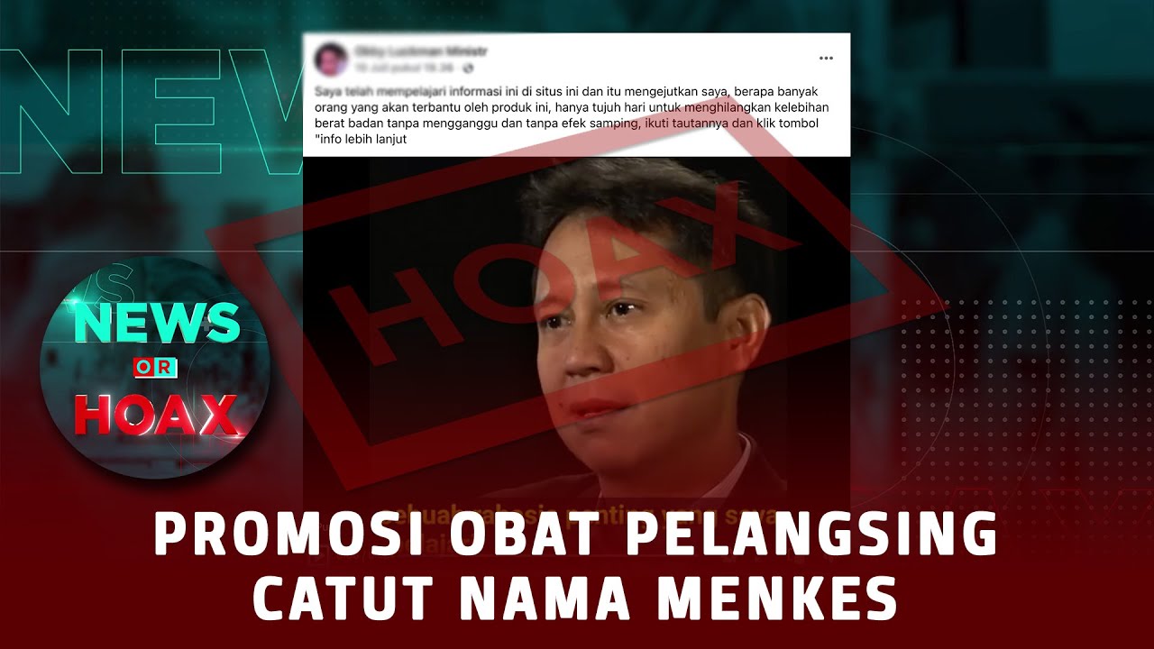 Marak Obat Pelangsing Catut Nama Tokoh Begini Cara Bedakan Abal abal Vs Asli