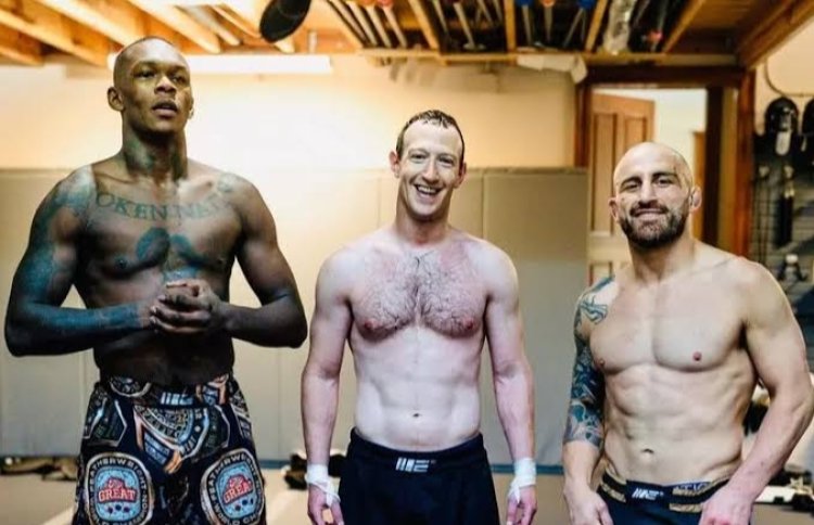 Mark Zuckerberg Unggah Latihan Bareng 2 Juara UFC Elon Musk Kena Senggol