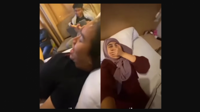 Mayang dan Lolly Ketawa Ketawa Saat Nonton Upacara Pengibaran Bendera, Warganet: Bisa Dipolisiin Nggak