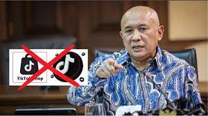 Menteri UMKM Sebut TikTok Dilarang Jualan : Monopoli itu namanya