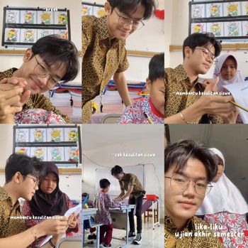 Mirip Artis Korea Bapak Guru di Bandung Ini Viral Bikin Semangat Sekolah