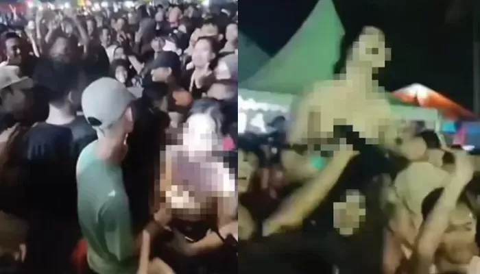 Miris Viral Video Wanita Pamer Payudara saat Nonton Konser Dangdut: Menowo Tonggomu Bolo