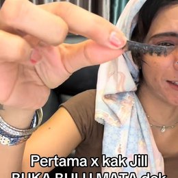 Momen Kak Jill Penjual Gorden Viral saat Hapus Makeup Ini Banjir Pujian