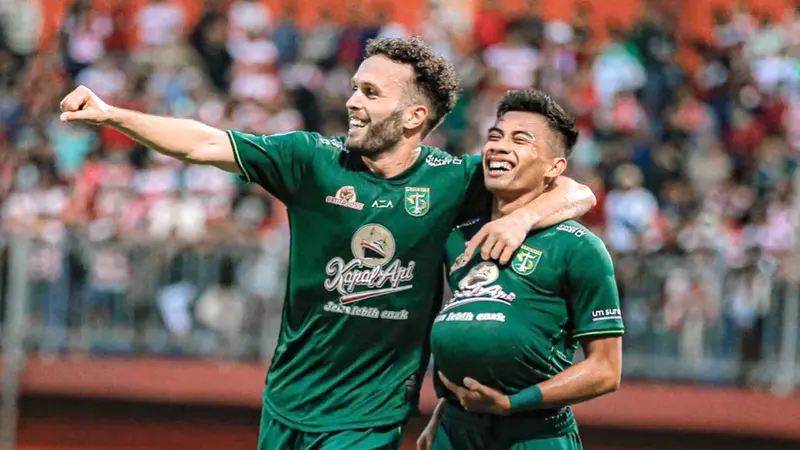 Momen Persebaya Cetak Gol 13 Detik Bikin Netizen Heboh