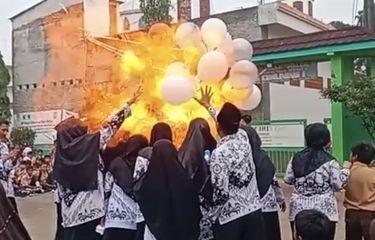 Musibah Ledakan Balon Saat Perayaan Hari Guru di Bekasi, Ini Penyebabnya
