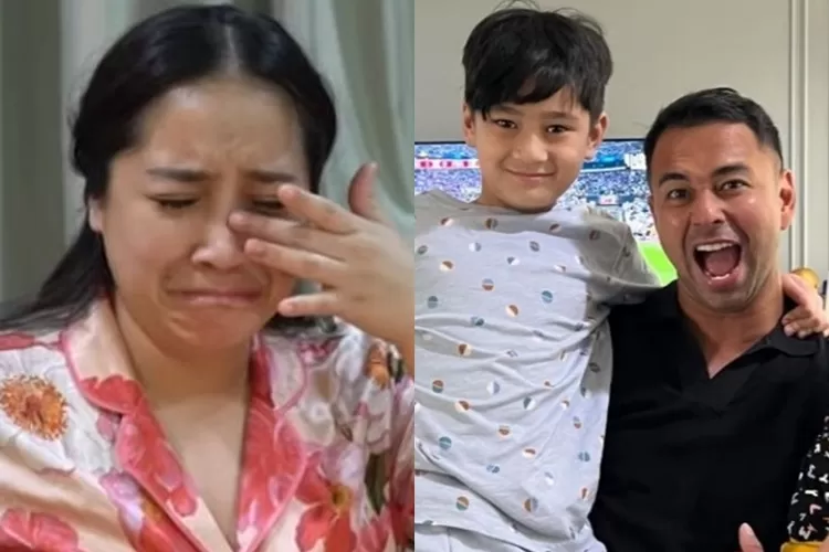 Nagita Slavina Nangis Usai Tahu Rafathar Ditonjok Teman di Sekolah