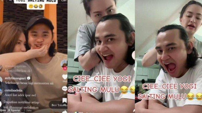 Nathalie Holscher Punya Pacar Baru Tak Segan Cium Kening Yogi Ilham Depan Kamera Saat Live TikTok