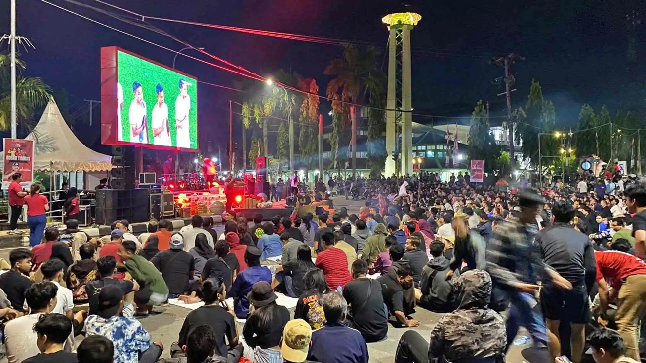 Nobar Timnas U 23 Vs Uzbekistan di Tuban Ricuh, Sejumlah Remaja Baku Hantam