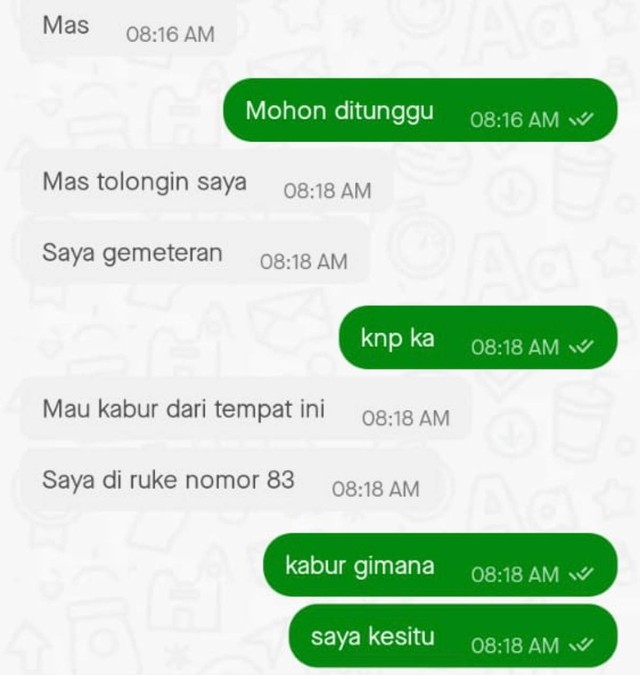 Ojol di Bekasi Deg degan Saat Selamatkan Korban Penipuan Wawancara Kerja