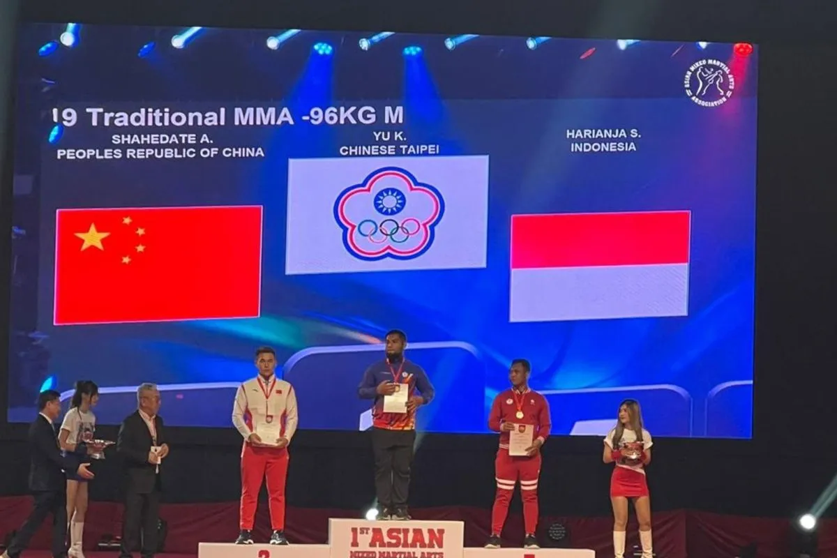 PB Pertacami Bawa Dua Emas dari 2nd Asia MMA Championships 2024