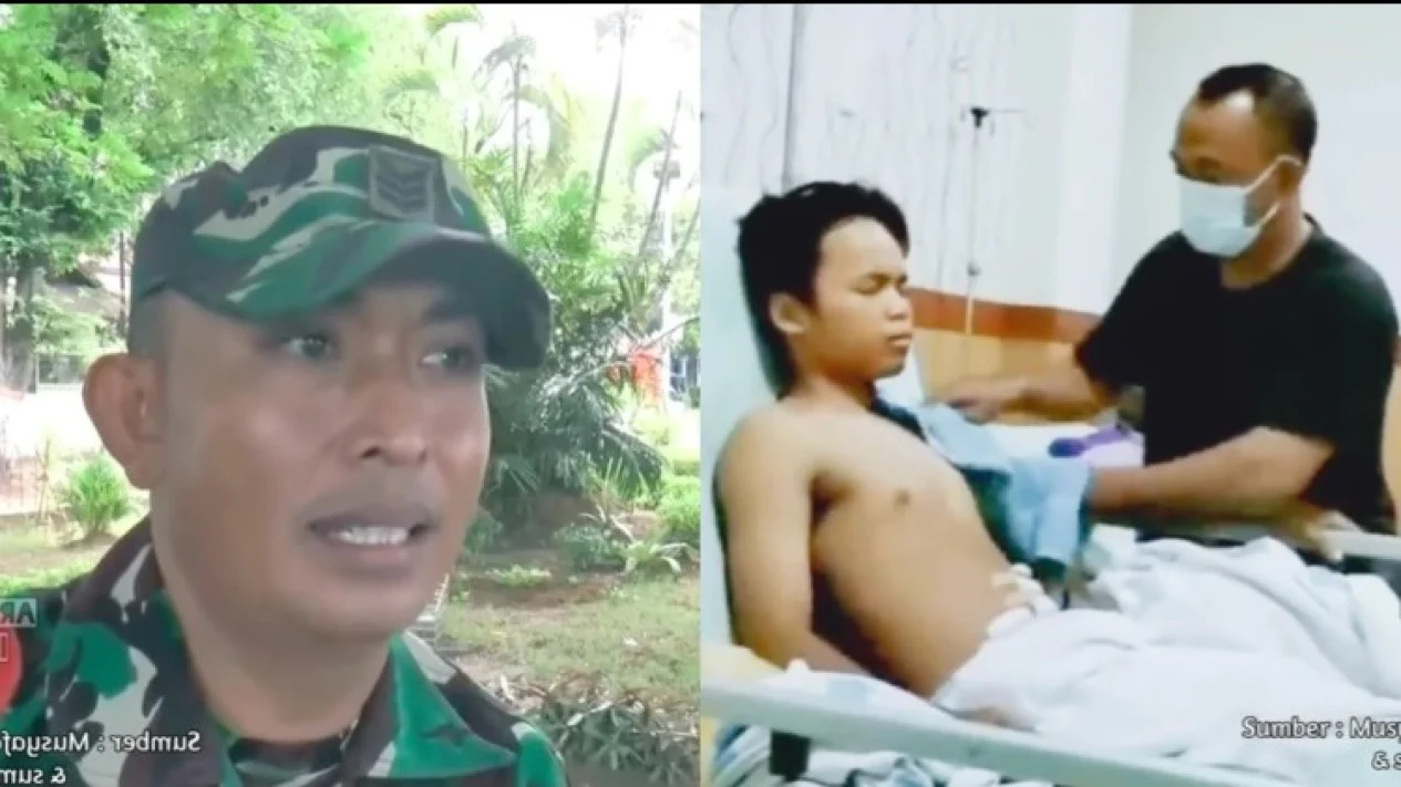 Padahal Tak Ada Hubungan Keluarga, Anggota TNI ini Ikhlas Rawat Anak Yatim Piatu, Sambil Menangis Sesenggukan Bilang