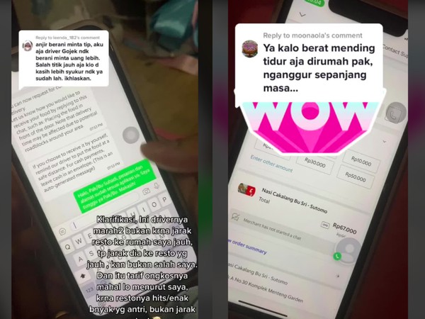 Parah Gak Dikasih Uang Tip, Driver Ojek Online Food Lakukan Hal Ini ke Pelanggan