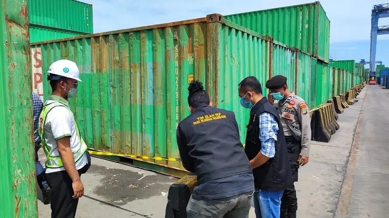 Pelabuhan Tanjung Priok Geger, Jasad Wanita Ditemukan Membusuk dalam Peti Kemas