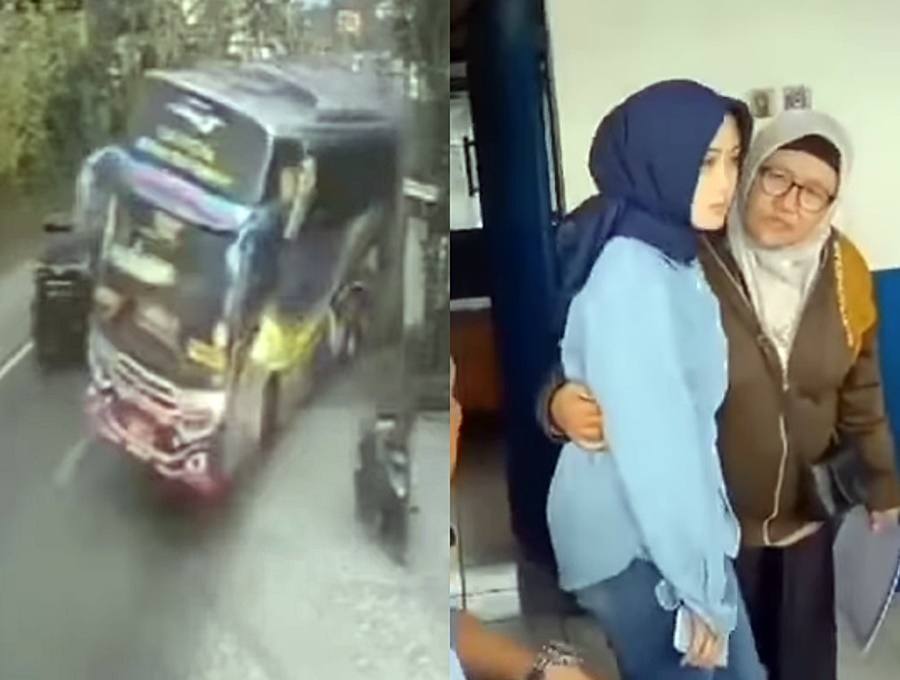 Pemotor Wanita di Kebumen Terjatuh Saat Nyalip Ambulans, Minta Ganti Rugi Rp 4 Juta ke Sopir Bus