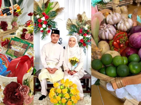 Pengantin Viral Tak Dirias MUA Agar Tak Ngutang, Seserahannya Bumbu Dapur