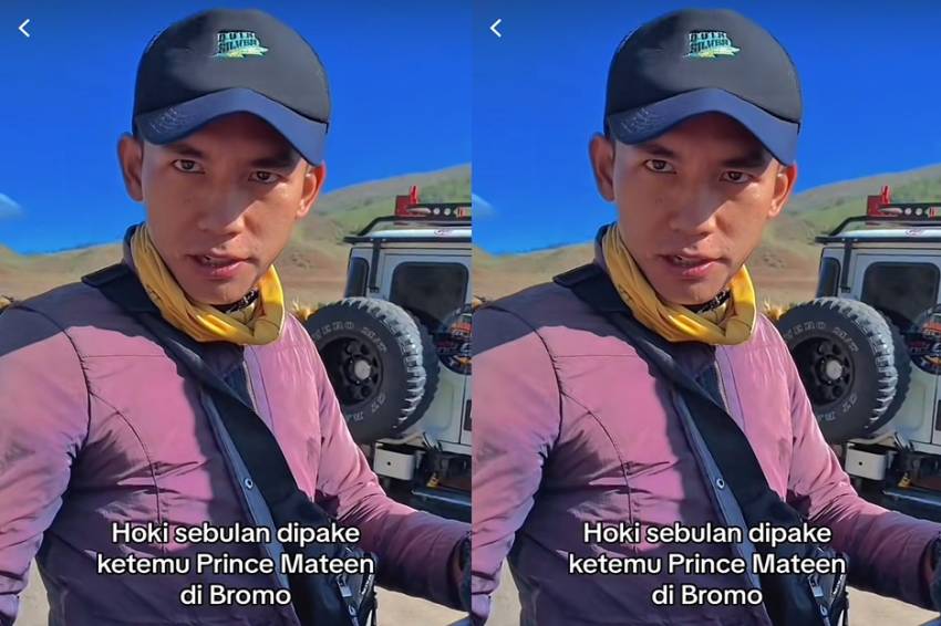 Penjual Es Krim di Bromo Mirip Pangeran Mateen, Wajahnya Disebut Lebih Ganteng