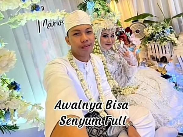 Pernikahan di Kalsel Viral, Pengantinnya Mendadak Menari nari Kesurupan