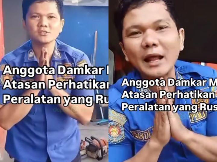 Petugas Damkar Depok Bongkar Aib Kerusakan Sarana Prasarana Institusinya