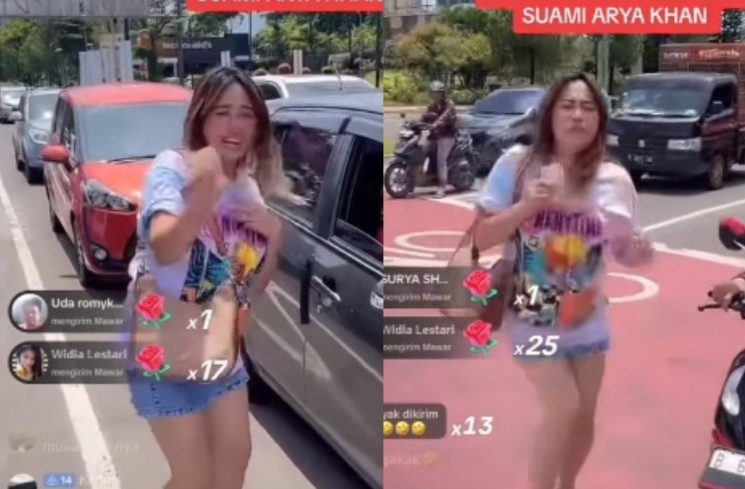 Pinkan Mambo Dipaksa Suami Ngamen di Jalanan, Arya Khan Malah Sebut Istrinya Orang Gila