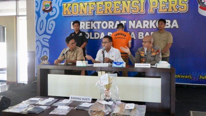 Polda Tetapkan Sekretaris KPU Sorong Selatan Tersangka Kasus Sabu