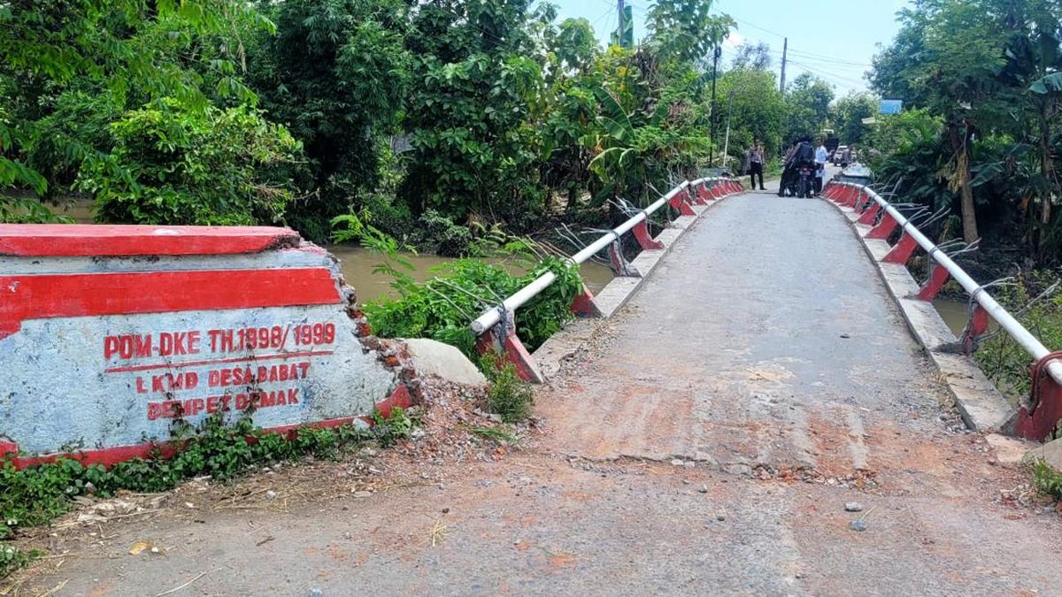 Polisi Tangkap Sembilan Orang Terkait Perusakan Jembatan