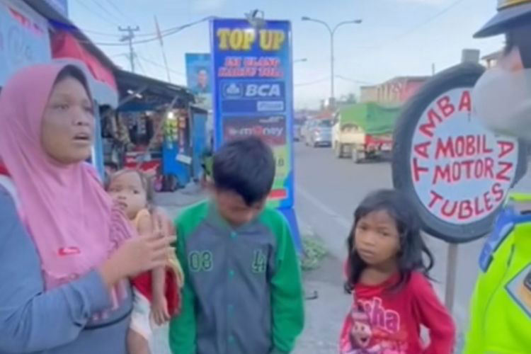 Polwan di Banten Beri Ongkos ke Ibu 4 Anak Diusir Mertua, Netizen Colek Kapolri