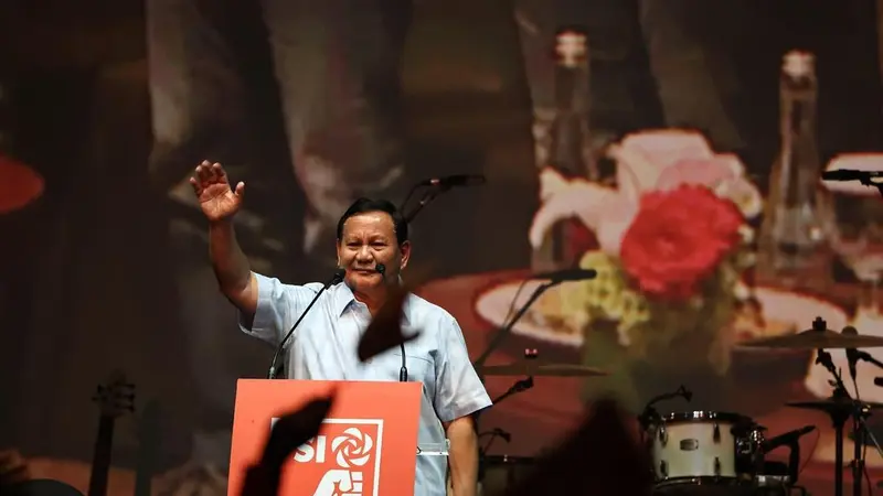 Prabowo Bingung Diteriaki Gemoy Saat Pidato di Acara PSI : Apa Itu Gemoy