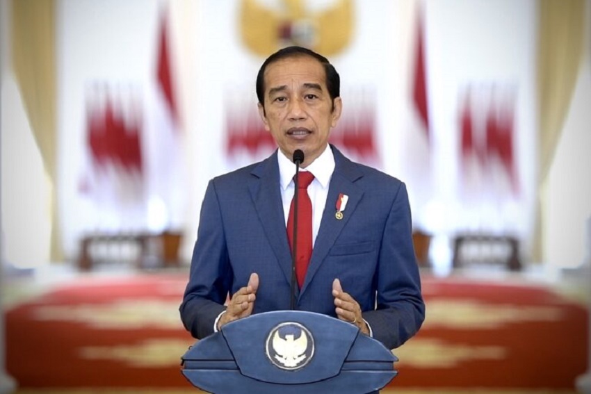 Presiden Jokowi Mohon Maaf Atas Segala Salah dan Khilaf Saat Dzikir Kebangsaan 