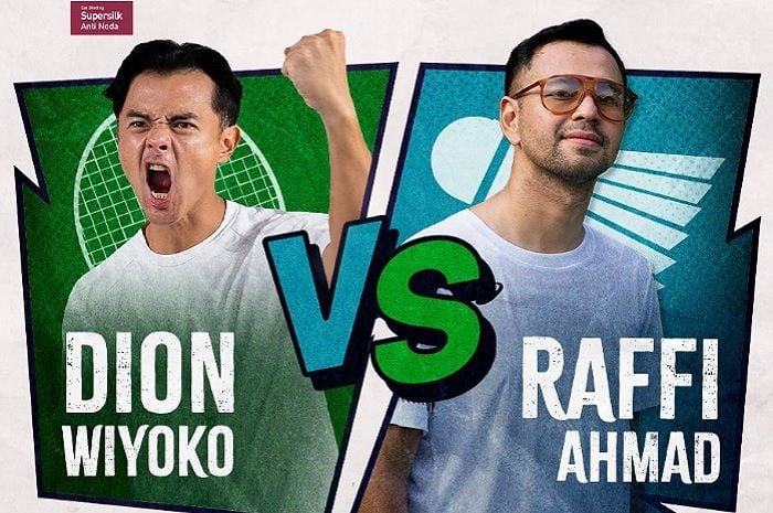 Raffi Ahmad Kalahkan Dion Wiyoko di Turnamen Olahraga Selebriti Indonesia