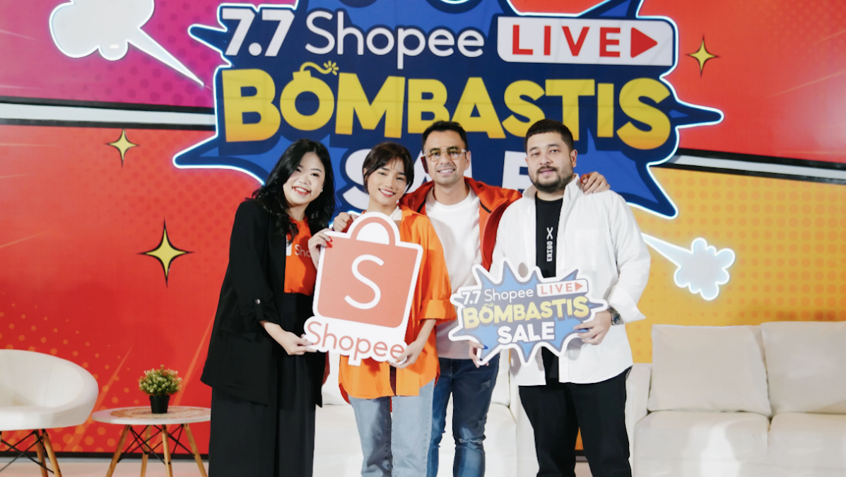 Raffi Ahmad Raup Rp7 Miliar dari Live Streaming 7.7 Shopee