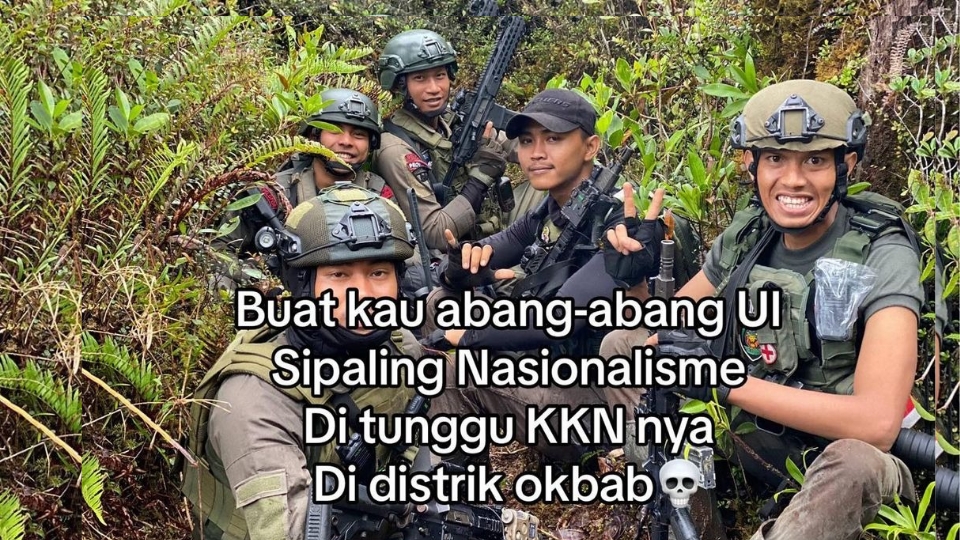 Respon Ketua BEM UI Terkait Tantangan Ajakan Anggota TNI untuk KKN di Papua