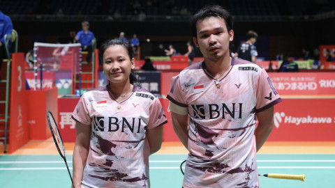 Rinov Rivaldy dan Pitha Terhenti di Babak Pertama Indonesia Open 2024 Usai Kalah Rubber Game