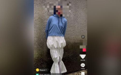 Rok Bentuk Pocong Viral di Media Sosial, Netizen: Inspired by Mumun