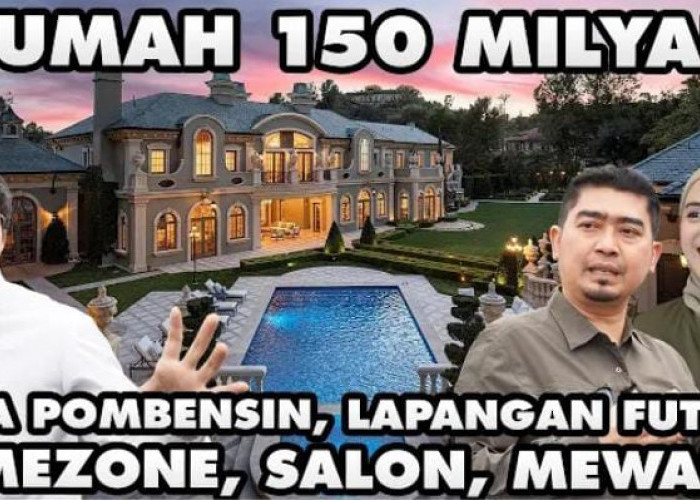 Rumah Mewah Ustad Solmed Siap Dijual 80 Miliar