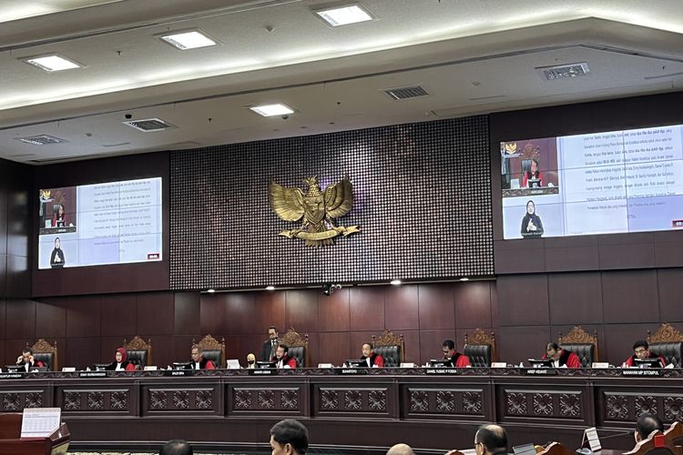 Sidang Putusan MK Hari Ini Hanya Dihadiri 8 Hakim Konstitusi