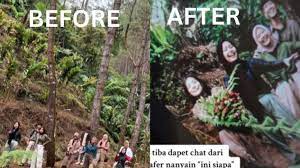 Sosok Menyeramkan Tak Diundang saat Foto Buku Tahunan, Ada Wanita Pucat Pegang Bunga