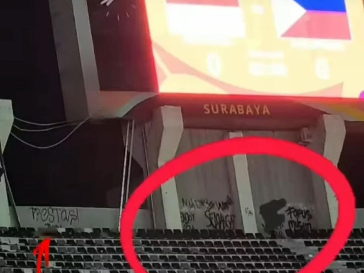 Stadion GBT Surabaya Jadi Sasaran Vandalisme Saat Laga Piala AFF U19