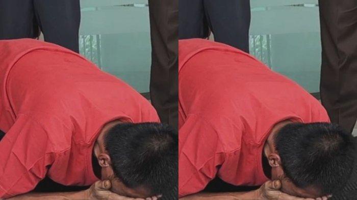 Subur Sujud Syukur Dibebaskan Lewat Restorative Justice, Curi Motor untuk Biaya Istri Lahiran