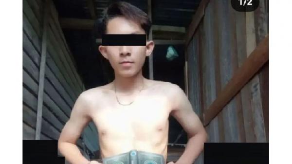 Tampang Pria Sumbar yang Tempelkan Al Quran ke Kemaluan Usai Ditangkap