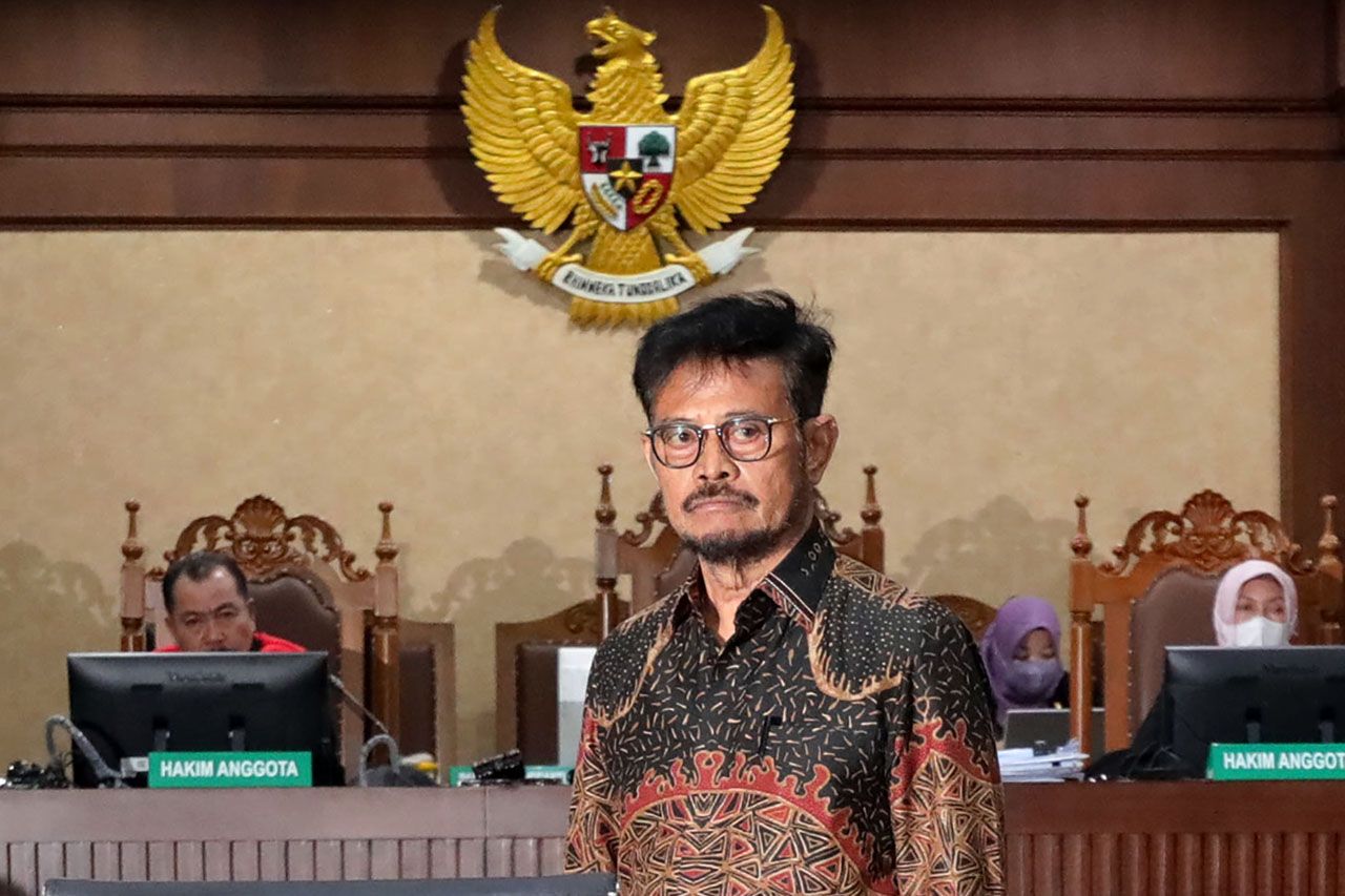 Terbukti Korupsi di Kementan, SYL Divonis 10 Tahun Penjara