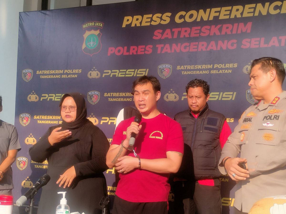 Tersangka KDRT Serpong Positif Sabu