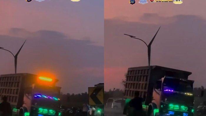 Truk Ugal ugalan Rusak Fasilitas di JJLS Bantul, Langsung Ditangkap Polisi