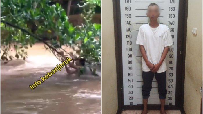 Usai Jambret Ponsel, Seorang Pria Nekat Ceburkan Diri ke Kali di Kebon Jeruk