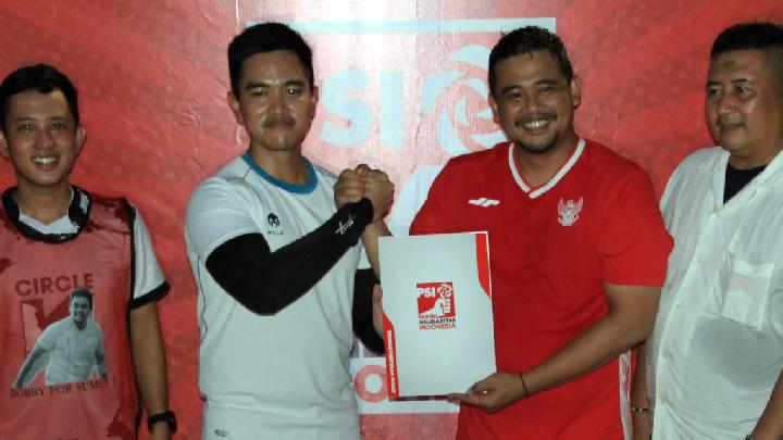 Usai Main Bola Bareng Kaesang, Bobby Nasution Dapat Rekomendasi PSI Maju di Pilkada Sumut