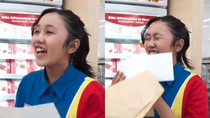 Vania Kasir Indomaret Viral Dapat Hadiah Trip ke Jepang