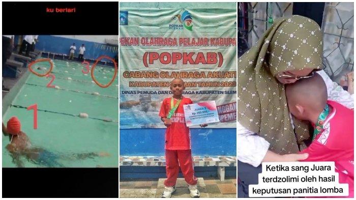 Viral, Curhat Orangtua Atlet Renang Sleman Anaknya Menang Lomba Tak Juara