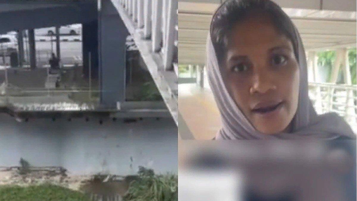 Viral, Video Pengungsi Rohingya di Malaysia Buang Sampah ke Sungai Ditegur Warga Lokal Balik Ngegas