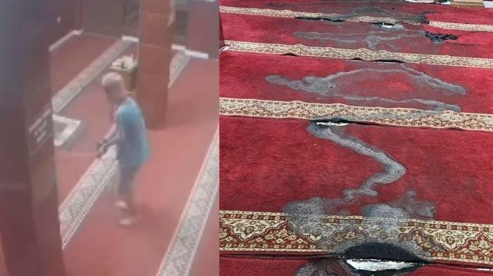 Viral Aksi Pria Bakar Sajadah, Ini Penjelasan DKM Masjid di Sunter 