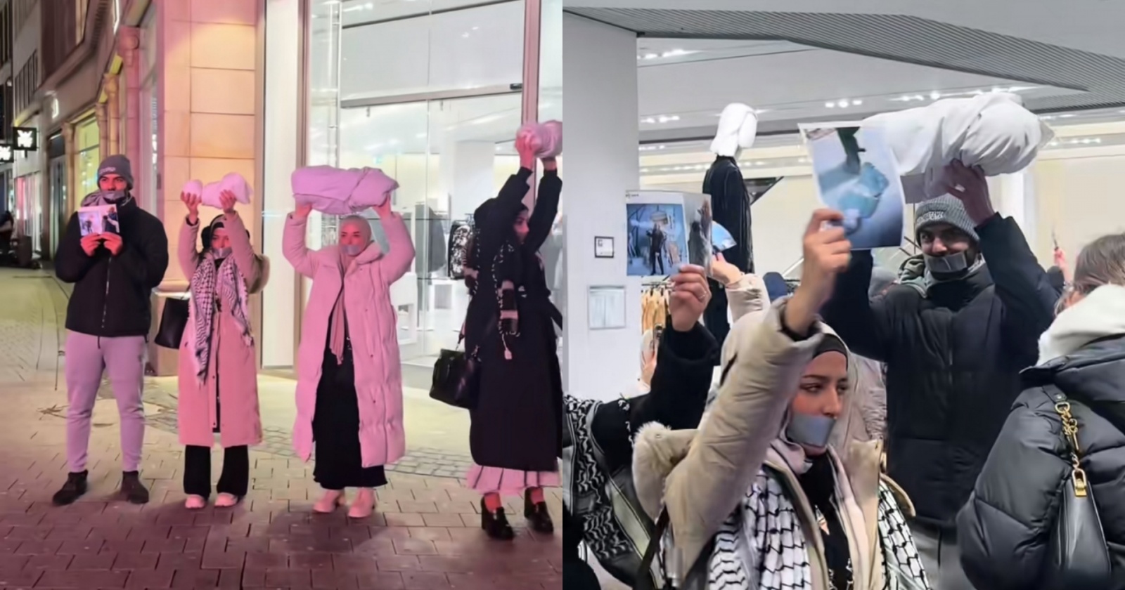 Viral Aksi Protes Bela Palestina di Zara Jerman, Buntut Kampanye Terbaru yang Eksploitasi Genosida di Gaza