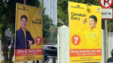 Viral Baliho Chong Sung Kim, Caleg Golkar Naturalisasi dari Korea Bantah Tuduhan Baru Setahun Jadi WNI